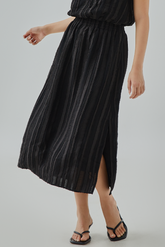 Melda A-line Midi Skirt